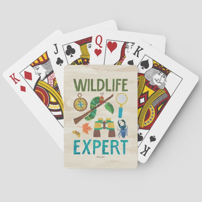 Hungry Caterpillar Wildlife Expert Playing Cards (Back)