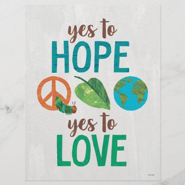 Hungry Caterpillar | Yes to Hope Letterhead (Front)