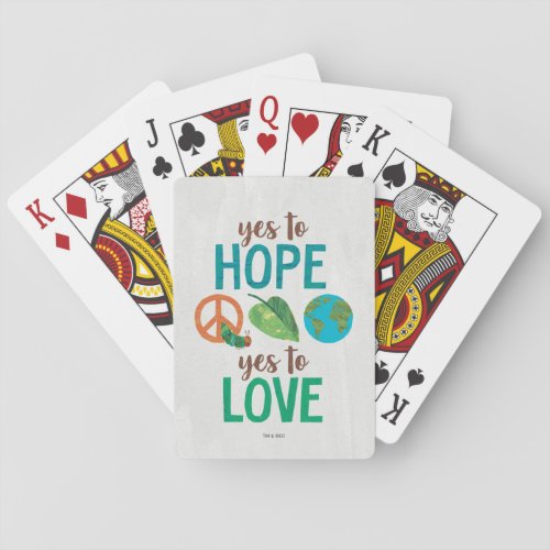 Hungry Caterpillar  Yes to Hope Playing Cards