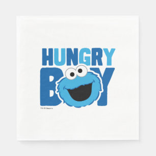 Hungry Cookie Monster Paper Napkins
