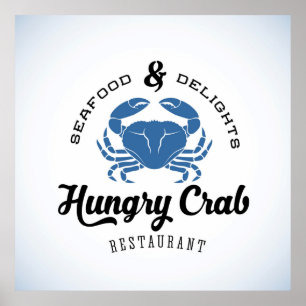 Hungry Crab Restaurant Poster