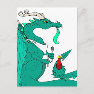 Hungry Dragon Postcard