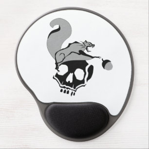 Hungry Flying Gray Death Squirrel Gel Mouse Pad