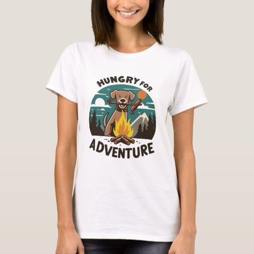 Hungry for Adventure Ronded T_Shirt