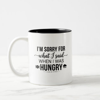 Hungry for Laughs Two Tone Mug