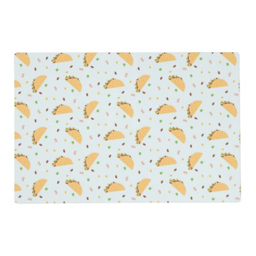 Hungry For Tacos Pattern Placemat