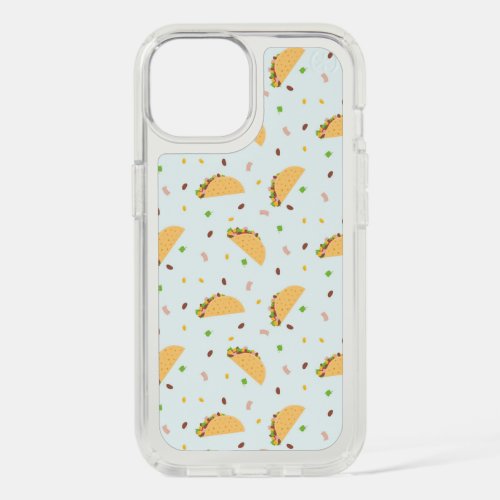 Hungry For Tacos Pattern iPhone 15 Case