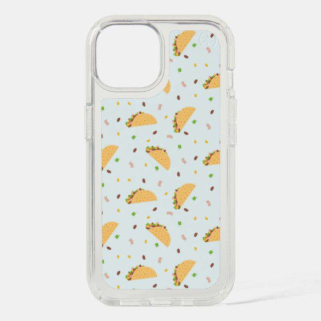 Hungry For Tacos Pattern Speck iPhone Case (Front)