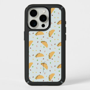 Hungry For Tacos Pattern iPhone 15 Pro Case