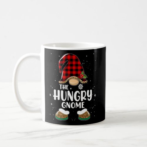 Hungry Gnome Buffalo Plaid Matching Family Christm Coffee Mug