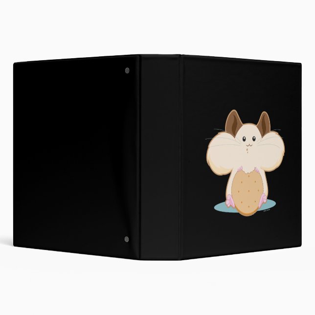 Hungry Hamster 3 Ring Binder (Background)