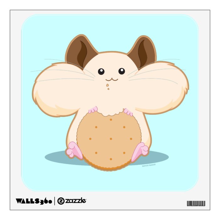 Hungry Hamster Wall Sticker