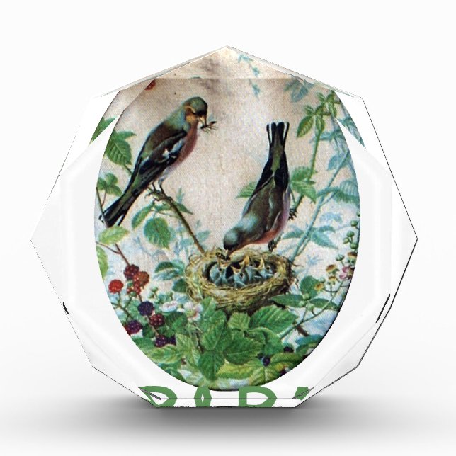 Hungry Hearts: Papa’s Got Food! Acrylic Award (Front)