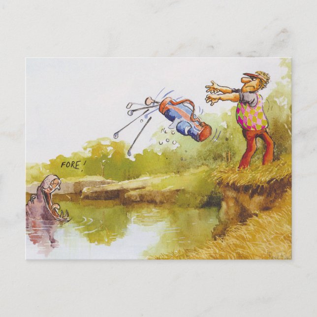 Hungry Hippo Postcard (Front)