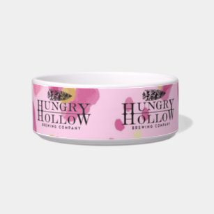 Pink camo hotsell dog bowl