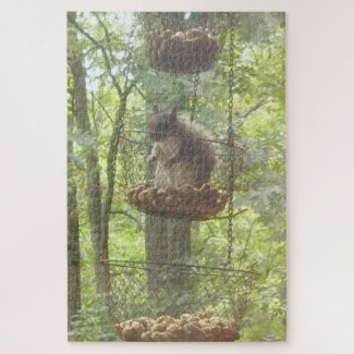 Hungry, Hungry Squirrel Jigsaw Puzzle