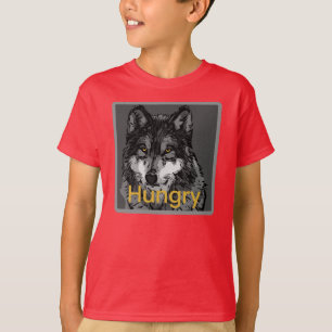 Hungry - Kids' Basic Hanes Tagless ComfortSoft® T-Shirt