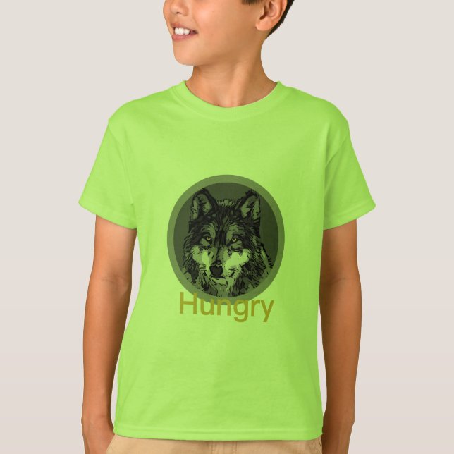 Hungry - Kids' Basic T-Shirt (Front)