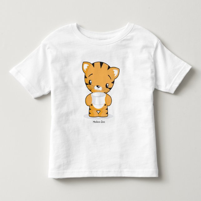 Hungry Kitten Toddler T-Shirt (Front)