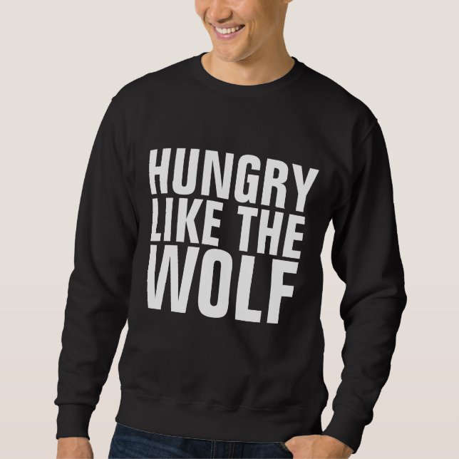 HUNGRY LIKE THE WOLF Vintage T-shirts (Front)