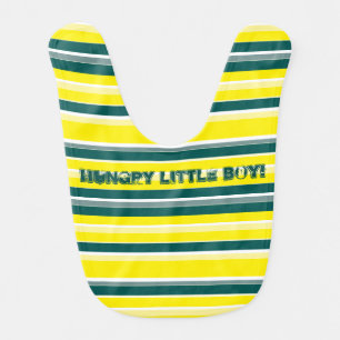 Hungry Little Boy Bib