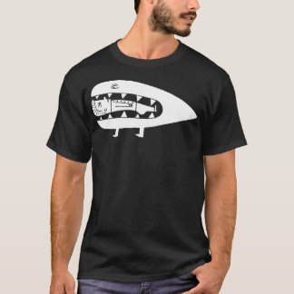 Hungry Monster drawing by Jad Fair T-Shirt