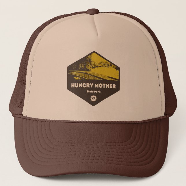Hungry Mother State Park Virginia Trucker Hat (Front)