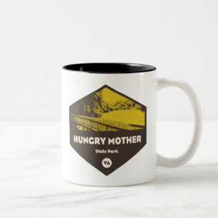 Hungry Mother State Park Virginia Two-Tone Coffee Mug