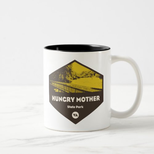 Hungry Mother State Park Virginia Two_Tone Coffee Mug