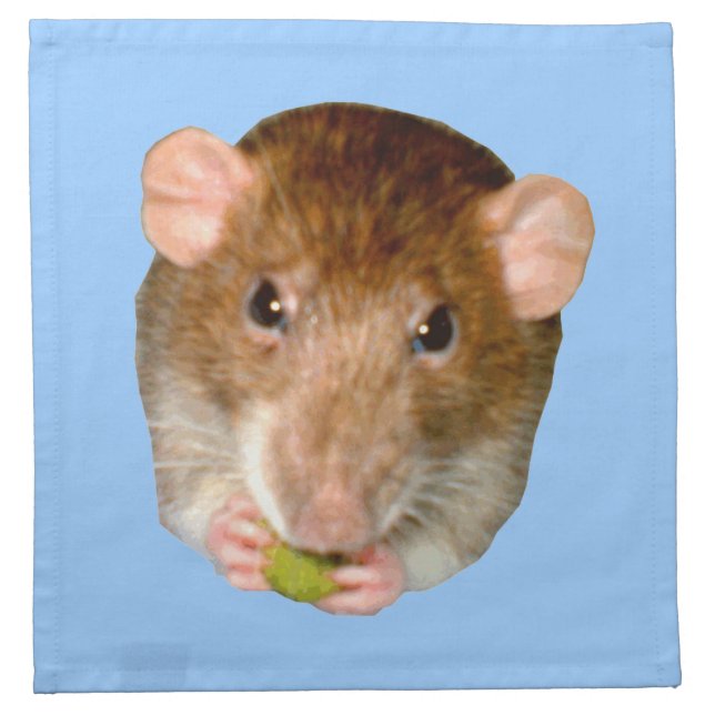 Hungry Rat Napkin (Front)