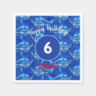 Hungry Sharks Napkins