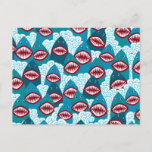 Hungry Sharks Postcard
