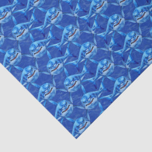 Hungry Sharks  Tissue Paper