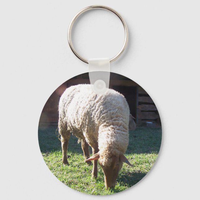 hungry sheep keychain (Front)