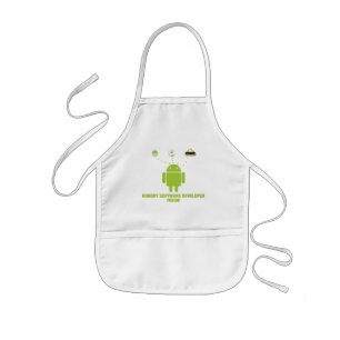 Hungry Software Developer Inside (Android) Kids' Apron