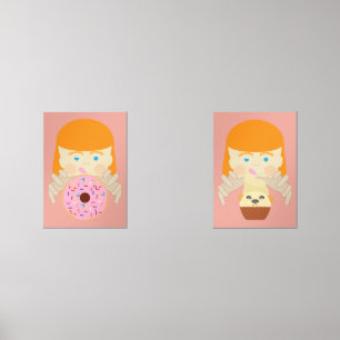 Hungry_Sweets Wall Art Sets