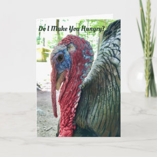 Hungry Turkey Card