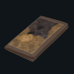 Hungry Wolf Wallet<br><div class="desc">Wolves are such powerful and beautiful creatures. I love to look at them and think of the freedom that they have to roam and run under the night sky</div>