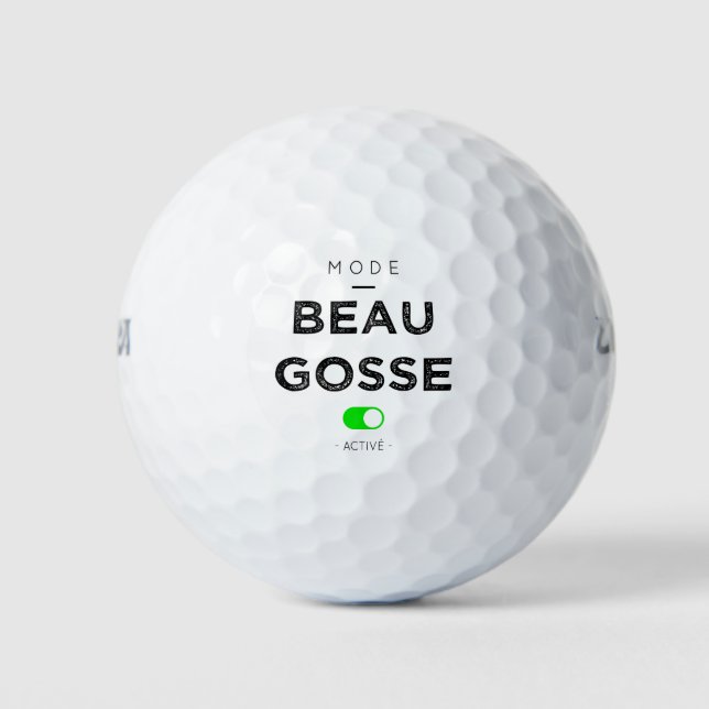 Hunk Mode Golf Balls (Front)