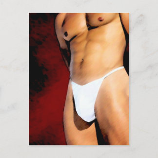Hunk Postcard
