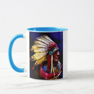 "Hunkpapa" Chief original art Mug