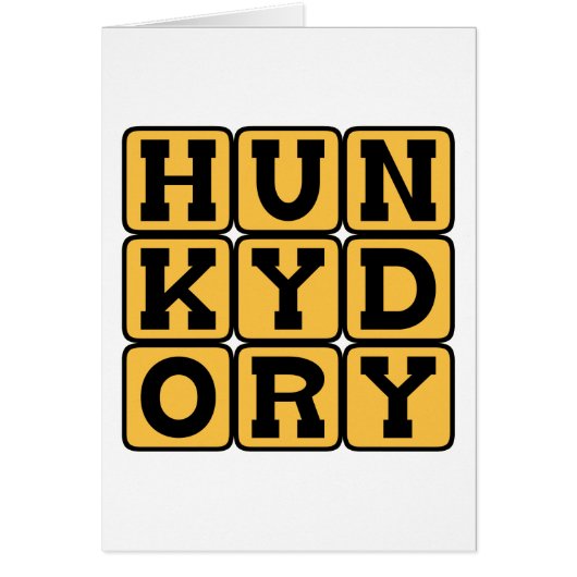 Hunky Dory, Peachy Keen Cards (Front)