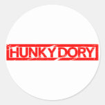 Hunky Dory Stamp Classic Round Sticker
