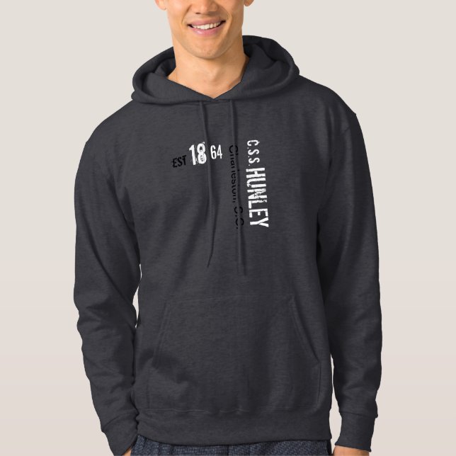 Hunley Submarine Hoodie (Front)