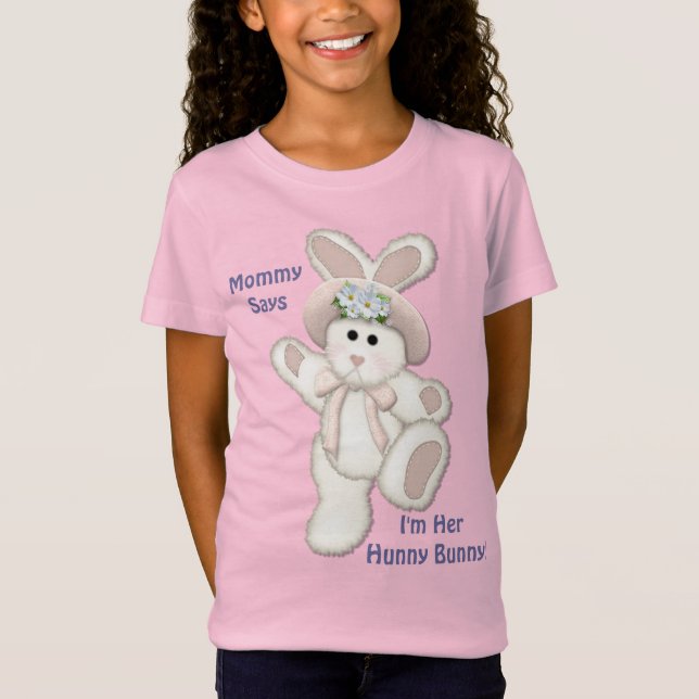 Hunny Bunny Baby for Girl T-Shirt (Front)