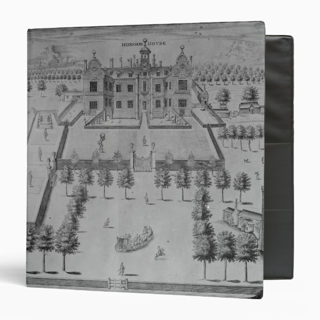 Hunsdon House 3 Ring Binder (Front/Inside)