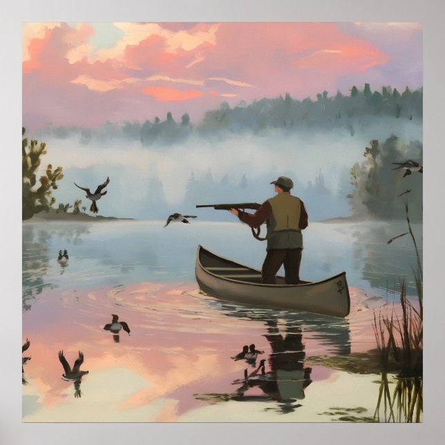 Hunt begin season bounty hunter poster (Front)