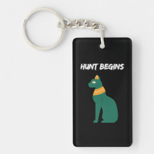 Hunt Begins Keychain