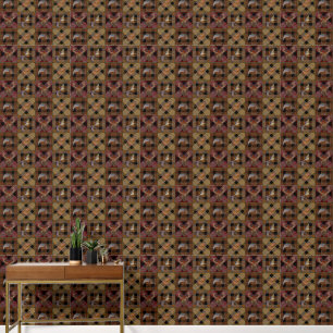 Hunt Club Plaid With Wildlife Game Wallpaper