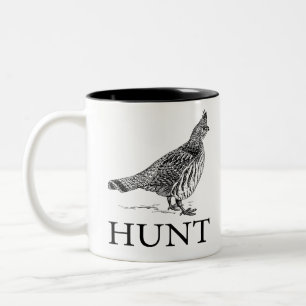 Hunt Grouse Two-Tone Coffee Mug